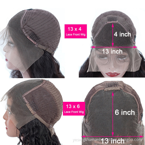 Vietnam Human Hair Wig Vendor Cheap Price Water Wave Lace Frontal Wigs Natural Hairline Pre Plucked Lace Wig Water Wave Hair